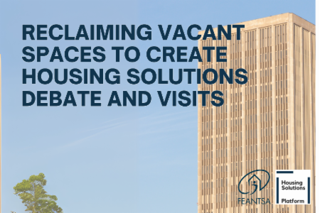 >Reclaiming Vacant Spaces to Create Housing Solutions: Debate and Visits