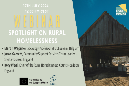 >Webinar n°3: Spotlight on Rural Homelessness